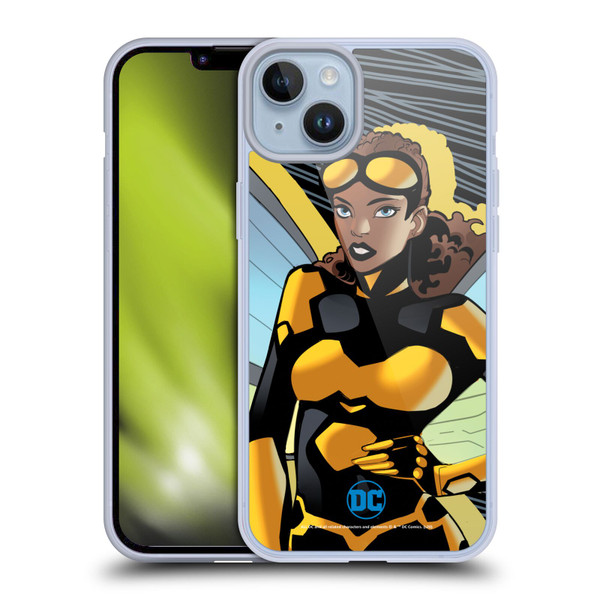 DC Women Core Compositions Bumblebee Soft Gel Case for Apple iPhone 14 Plus