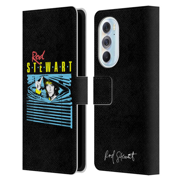 Rod Stewart Art Blinds Leather Book Wallet Case Cover For Motorola Edge X30