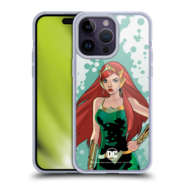 DC Women Core Compositions Mera Soft Gel Case for Apple iPhone 14 Pro Max