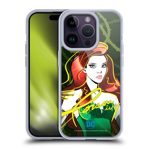DC Women Core Compositions Ivy Soft Gel Case for Apple iPhone 14 Pro
