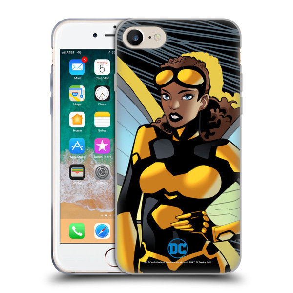DC Women Core Compositions Bumblebee Soft Gel Case for Apple iPhone 7 / 8 / SE 2020 & 2022