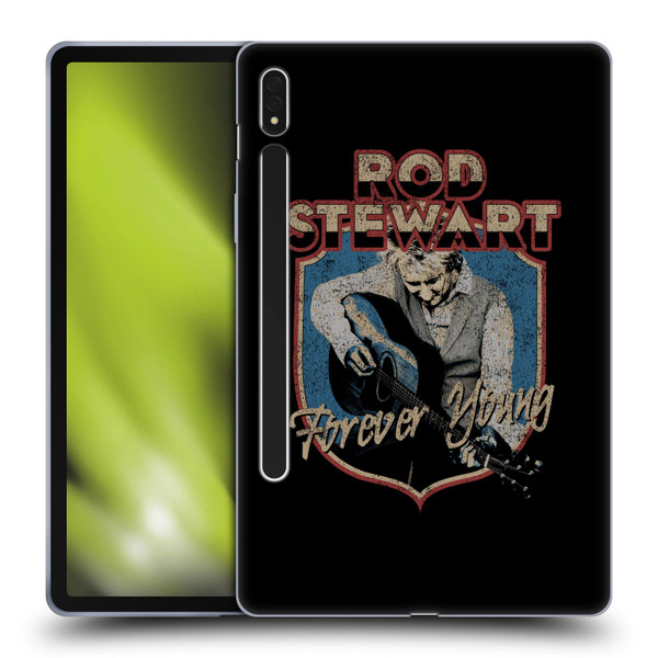 Rod Stewart Art Forever Young Soft Gel Case for Samsung Galaxy Tab S8