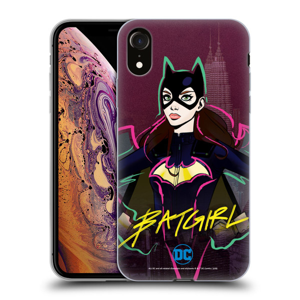 DC Women Core Compositions Batgirl Soft Gel Case for Apple iPhone XR