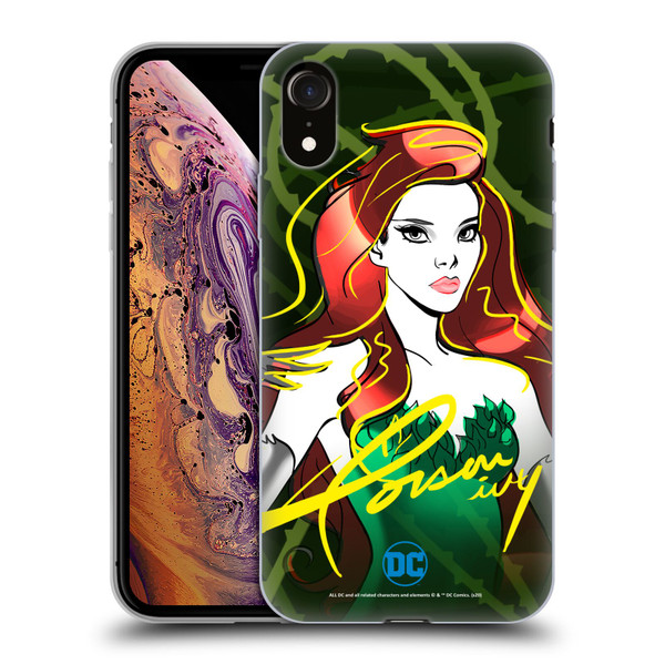 DC Women Core Compositions Ivy Soft Gel Case for Apple iPhone XR