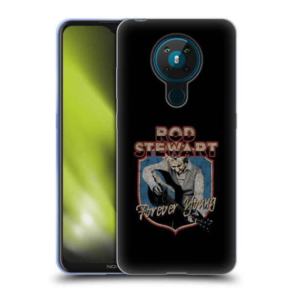 Rod Stewart Art Forever Young Soft Gel Case for Nokia 5.3