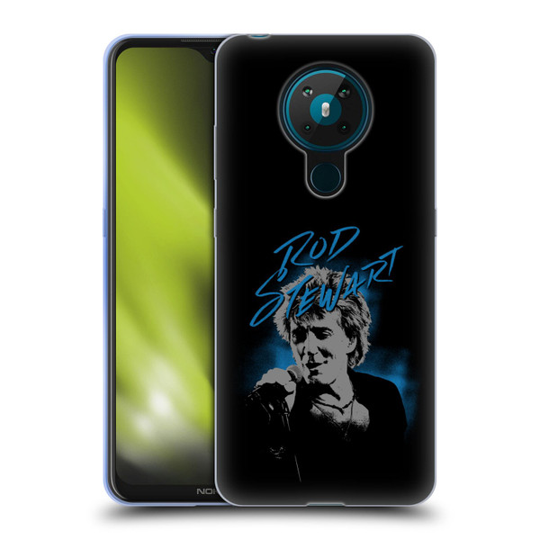 Rod Stewart Art Scribble Soft Gel Case for Nokia 5.3