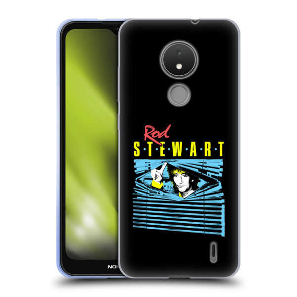 Rod Stewart Art Blinds Soft Gel Case for Nokia C21