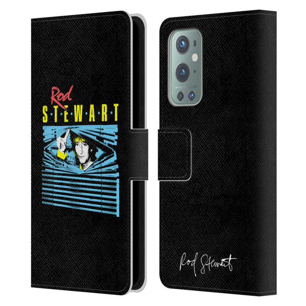 Rod Stewart Art Blinds Leather Book Wallet Case Cover For OnePlus 9