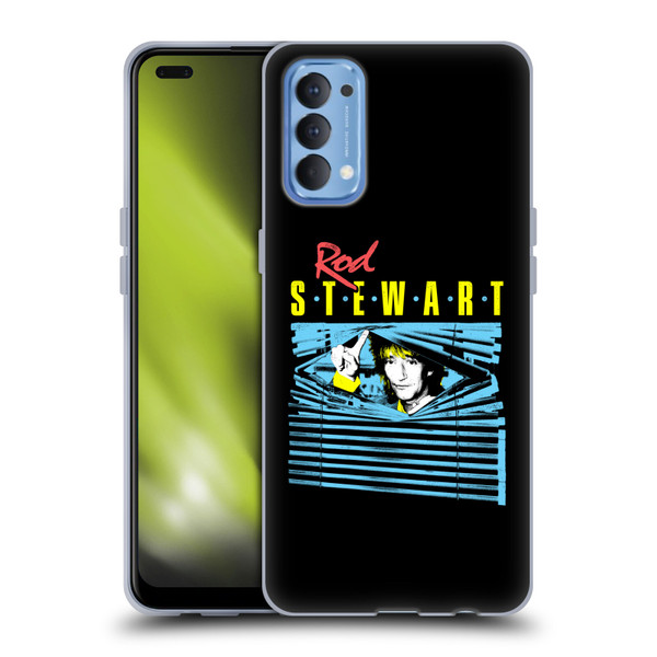Rod Stewart Art Blinds Soft Gel Case for OPPO Reno 4 5G