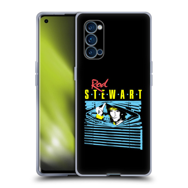 Rod Stewart Art Blinds Soft Gel Case for OPPO Reno 4 Pro 5G