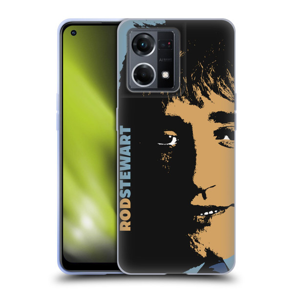 Rod Stewart Art Yesterday Retro Soft Gel Case for OPPO Reno8 4G