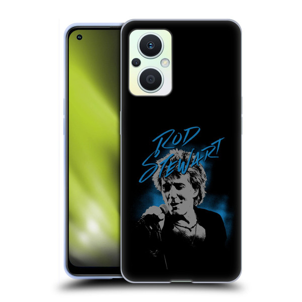 Rod Stewart Art Scribble Soft Gel Case for OPPO Reno8 Lite