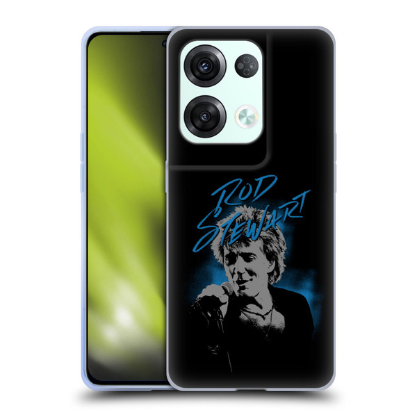 Rod Stewart Art Scribble Soft Gel Case for OPPO Reno8 Pro