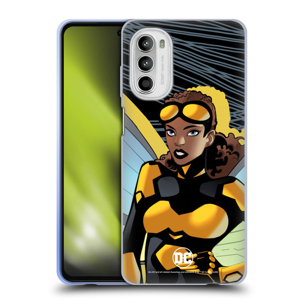 DC Women Core Compositions Bumblebee Soft Gel Case for Motorola Moto G52
