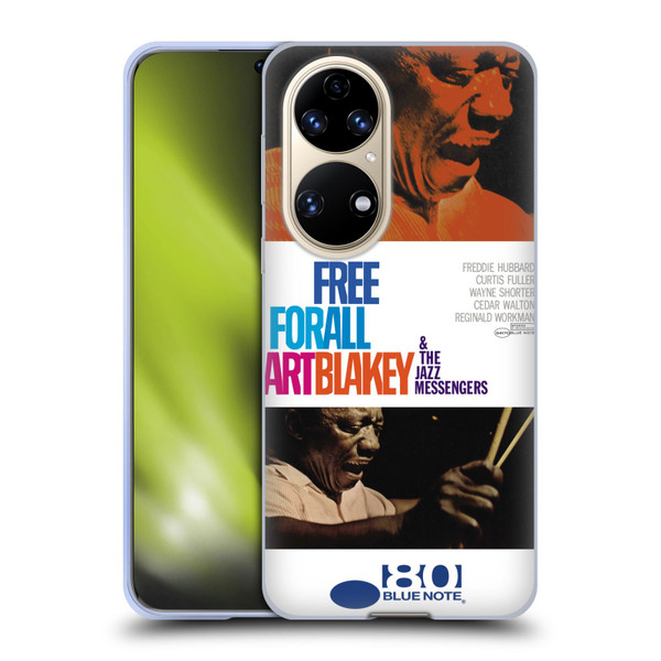 Blue Note Records Albums Art Blakey Free For All Soft Gel Case for Huawei P50