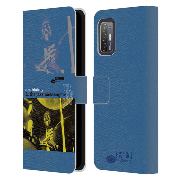 Blue Note Records Albums Art Blakey The Big Beat Leather Book Wallet Case Cover For HTC Desire 21 Pro 5G