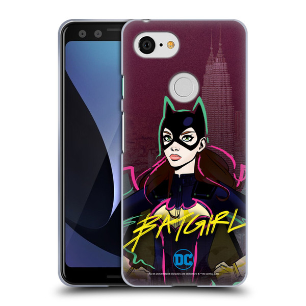 DC Women Core Compositions Batgirl Soft Gel Case for Google Pixel 3