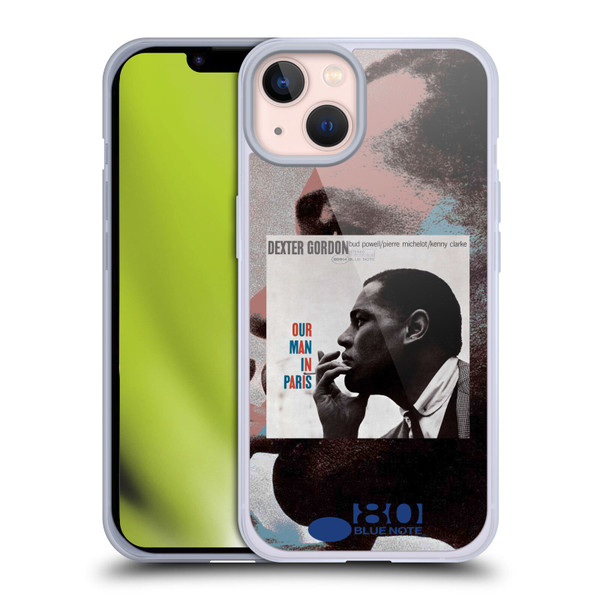 Blue Note Records Albums Dexter Gordon Our Man In Paris Soft Gel Case for Apple iPhone 13