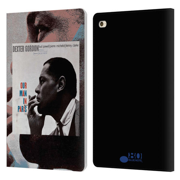 Blue Note Records Albums Dexter Gordon Our Man In Paris Leather Book Wallet Case Cover For Apple iPad mini 4
