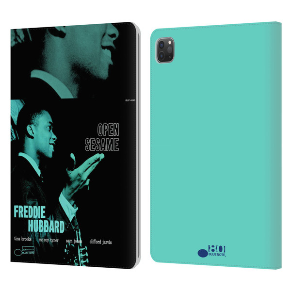 Blue Note Records Albums Freddie Hubbard Open Sesame Leather Book Wallet Case Cover For Apple iPad Pro 11 2020 / 2021 / 2022