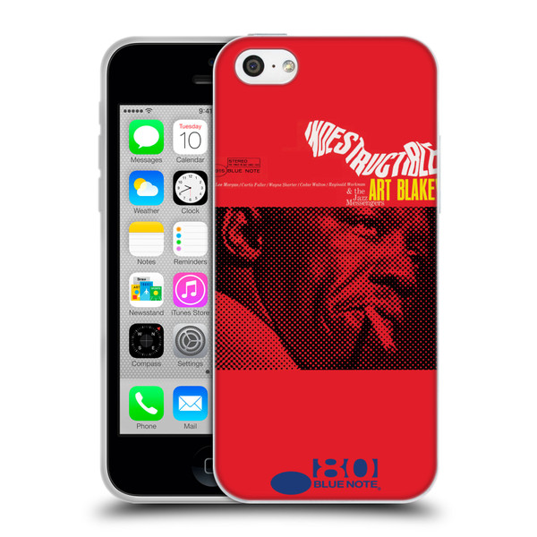 Blue Note Records Albums Art Blakey Indestructible Soft Gel Case for Apple iPhone 5c