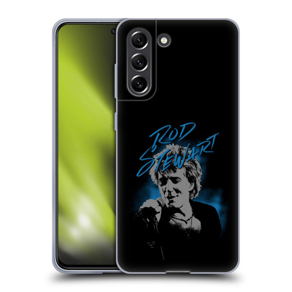 Rod Stewart Art Scribble Soft Gel Case for Samsung Galaxy S21 FE 5G