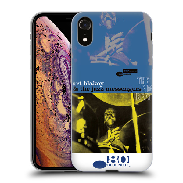 Blue Note Records Albums Art Blakey The Big Beat Soft Gel Case for Apple iPhone XR