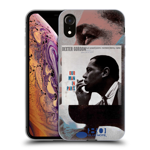 Blue Note Records Albums Dexter Gordon Our Man In Paris Soft Gel Case for Apple iPhone XR