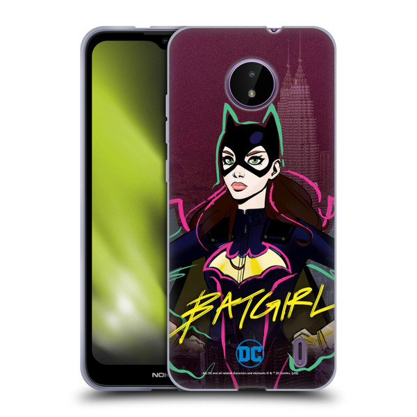 DC Women Core Compositions Batgirl Soft Gel Case for Nokia C10 / C20