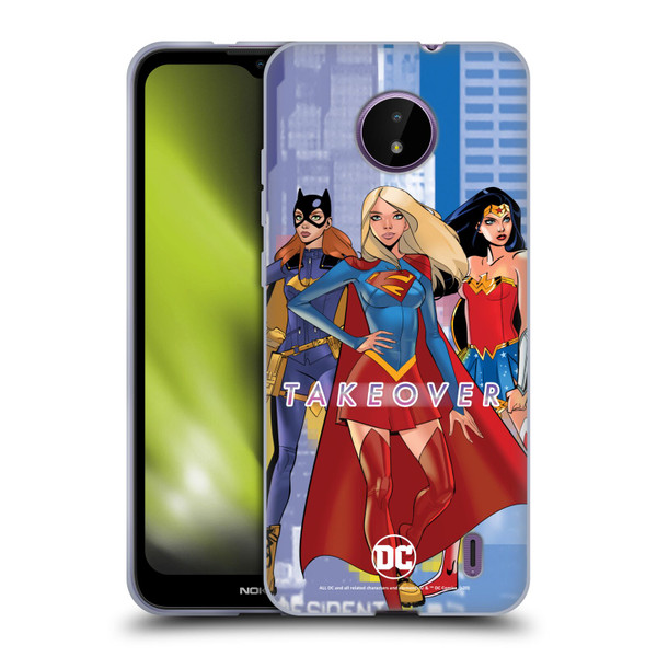 DC Women Core Compositions Girl Power Soft Gel Case for Nokia C10 / C20