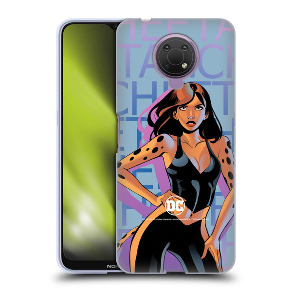 DC Women Core Compositions Cheetah Soft Gel Case for Nokia G10
