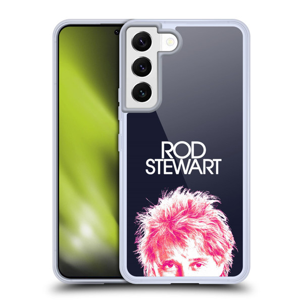 Rod Stewart Art Neon Soft Gel Case for Samsung Galaxy S22 5G