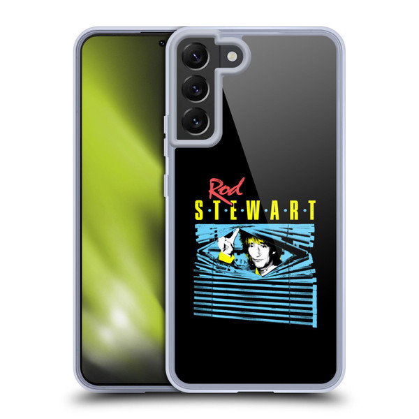 Rod Stewart Art Blinds Soft Gel Case for Samsung Galaxy S22+ 5G