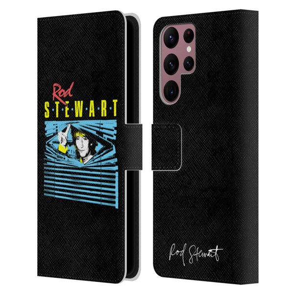 Rod Stewart Art Blinds Leather Book Wallet Case Cover For Samsung Galaxy S22 Ultra 5G