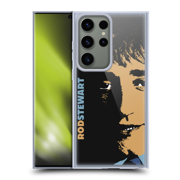 Rod Stewart Art Yesterday Retro Soft Gel Case for Samsung Galaxy S23 Ultra 5G