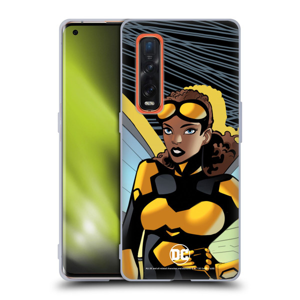 DC Women Core Compositions Bumblebee Soft Gel Case for OPPO Find X2 Pro 5G
