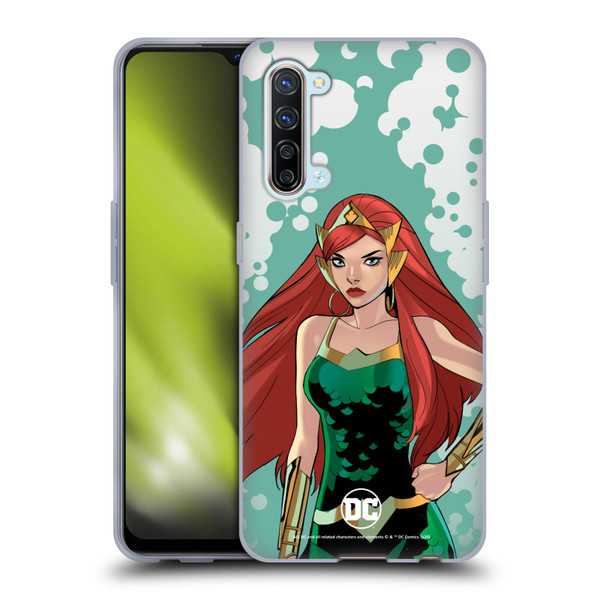 DC Women Core Compositions Mera Soft Gel Case for OPPO Find X2 Lite 5G