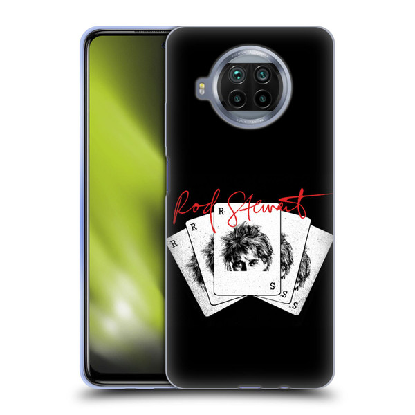 Rod Stewart Art Poker Hand Soft Gel Case for Xiaomi Mi 10T Lite 5G