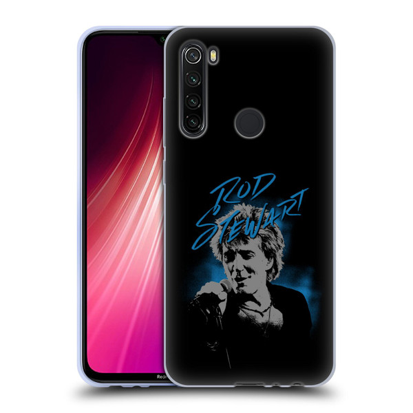 Rod Stewart Art Scribble Soft Gel Case for Xiaomi Redmi Note 8T