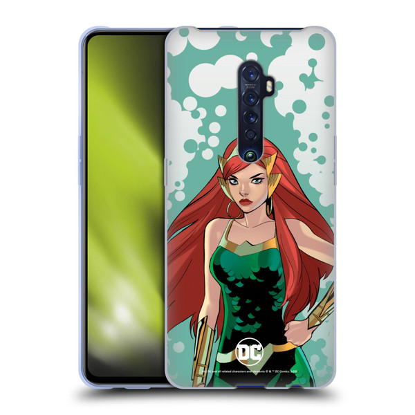 DC Women Core Compositions Mera Soft Gel Case for OPPO Reno 2
