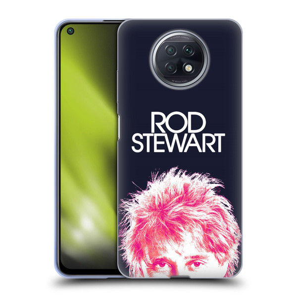 Rod Stewart Art Neon Soft Gel Case for Xiaomi Redmi Note 9T 5G