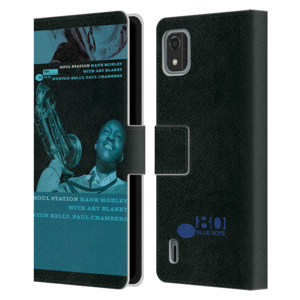 Blue Note Records Albums Hunk Mobley Soul Station Leather Book Wallet Case Cover For Nokia C2 2nd Edition