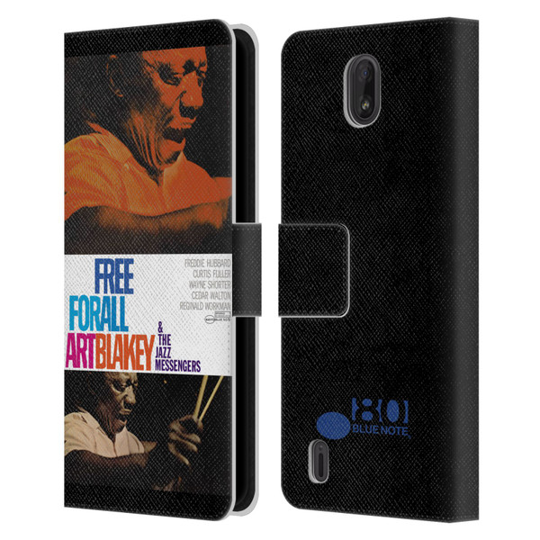 Blue Note Records Albums Art Blakey Free For All Leather Book Wallet Case Cover For Nokia C01 Plus/C1 2nd Edition