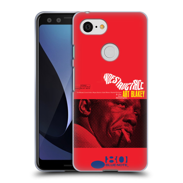 Blue Note Records Albums Art Blakey Indestructible Soft Gel Case for Google Pixel 3