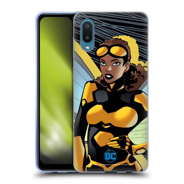 DC Women Core Compositions Bumblebee Soft Gel Case for Samsung Galaxy A02/M02 (2021)