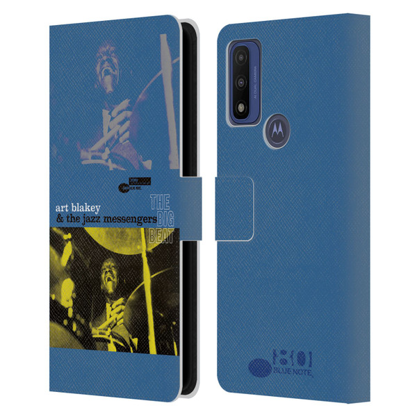 Blue Note Records Albums Art Blakey The Big Beat Leather Book Wallet Case Cover For Motorola G Pure