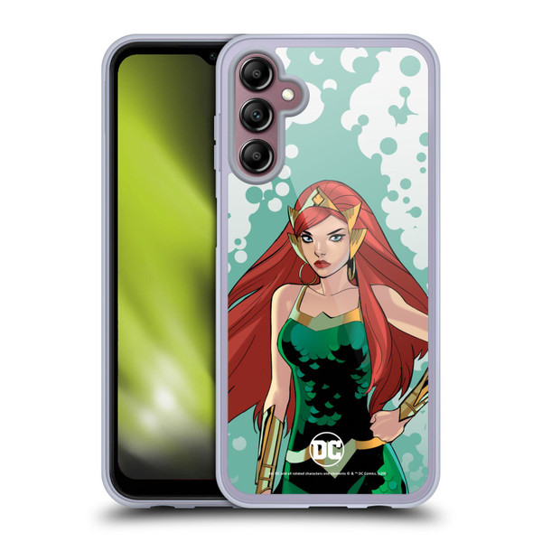DC Women Core Compositions Mera Soft Gel Case for Samsung Galaxy A14 5G