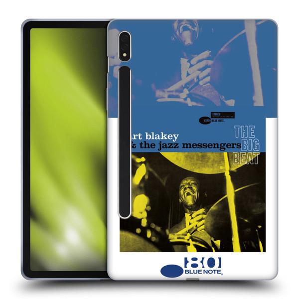 Blue Note Records Albums Art Blakey The Big Beat Soft Gel Case for Samsung Galaxy Tab S8