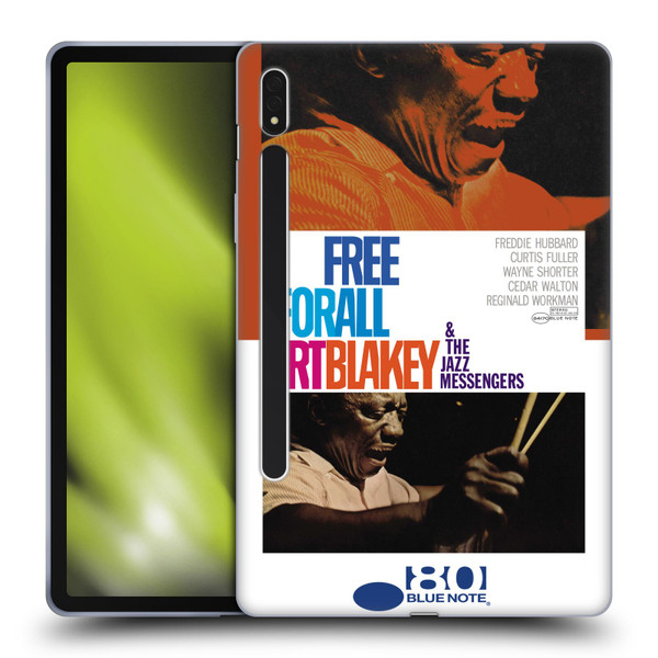Blue Note Records Albums Art Blakey Free For All Soft Gel Case for Samsung Galaxy Tab S8