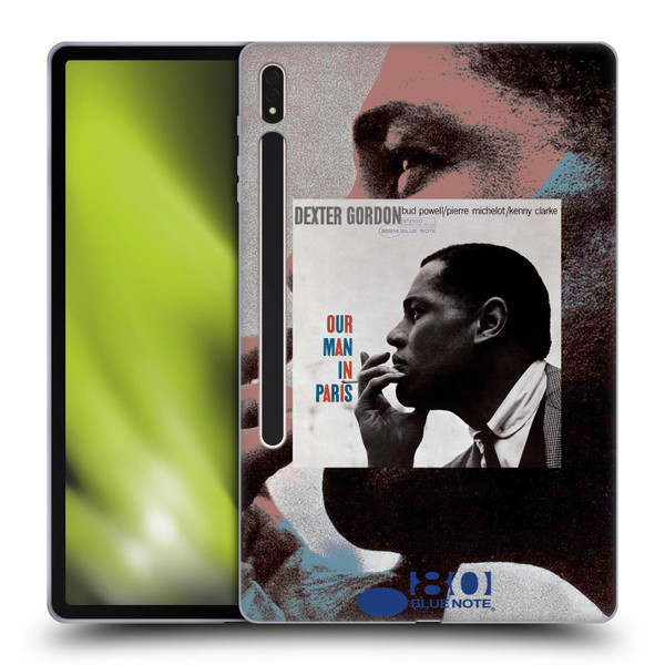 Blue Note Records Albums Dexter Gordon Our Man In Paris Soft Gel Case for Samsung Galaxy Tab S8 Plus